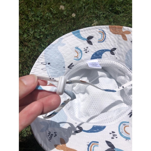 NWOT Infant Baby Hat Bundle 44-46cm Wide Brim Bucket Summer Beach Sun Protect - Picture 4 of 16